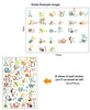 Image of Alphabet & cute animals Removable Wall Sticker