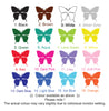 Image of Customise name & Butterflies Kids removable Wall Sticker Decal