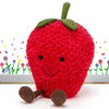 Image of Jellycat Amuseable Strawberry soft toy Gift