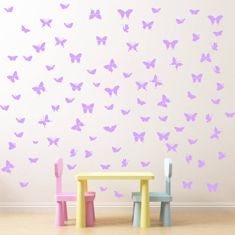 Butterflies Removable Wall Sticker Wall Decal Mural