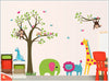 Image of Safari Scene Nursery or Kids room DIY Removable Wall Decal HM Wall Sticker HM Wall Sticker