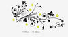 Image of Floral Wall Art  wall decals Removable Wall Sticker