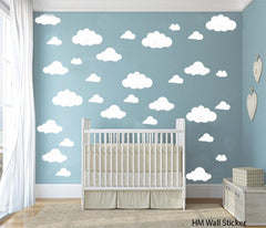 Clouds Removable wall sticker for kids room