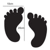 Image of 5 sets of foot print Floor Sticker for your business floor