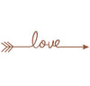 Image of LOVE ARROW Wall decals Removable wall sticker