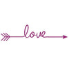 Image of LOVE ARROW Wall decals Removable wall sticker