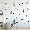 Image of WOODLAND Removable Wall Stickers Vinyl Wall Decal Mural Nursery Kids room decor