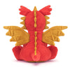 Image of JELLYCAT DARVIN DRAGON RED & GOLD
