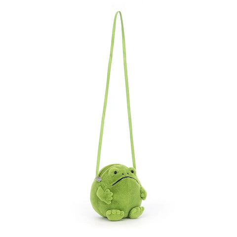 Jellycat Ricky Rain Frog Bag Green