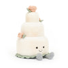 Image of JELLYCAT AMUSEABLE WEDDING CAKE WHITE