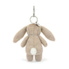 Image of JELLYCAT BLOSSOM BUNNY BAG CHARM BEIGE