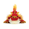 Image of JELLYCAT CELEBRATION DRAGON RED & GOLD