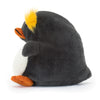 Image of JELLYCAT MAURICE MACARONI PENGUIN BLACK & CREAM