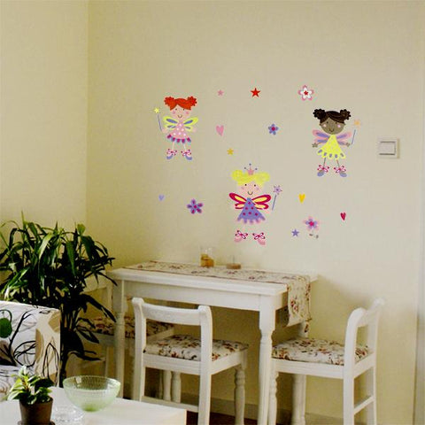 Fairy Kids Nursery wall decals Removable Wall Sticker