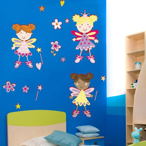 Fairy Kids Nursery wall decals Removable Wall Sticker