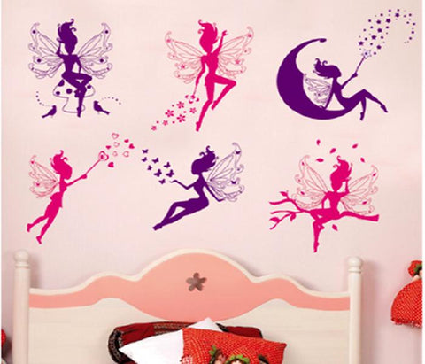 Fairies Removable Wall Sticker for Kids room