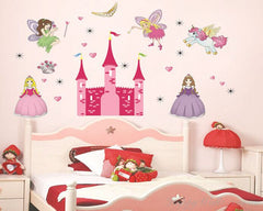Princess Castle Kids / Nursery wall decals Removable Wall Sticker