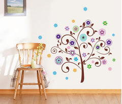 Floral Removable Wall Sticker for  home