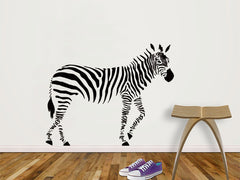 Zebra  Wall Art  wall decals Removable Wall Sticker