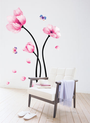 Floral Removable Wall decals Wall Sticker
