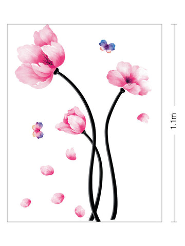 Floral Removable Wall decals Wall Sticker