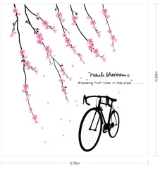 CHERRY BLOSSOMS Removable Wall decals Wall Sticker