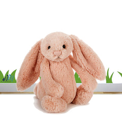 Jellycat Bashful Blush  Bunny Medium BAS3BLU 31cm Christmas gift