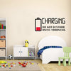 Image of "CHARGING" HM Decal Removable Wall Decal