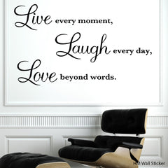 Inspiration HM Decal wall quote decal sticker for home or Office