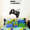 Image of GAME controller Removable Wall Decal Wall sticker Mural