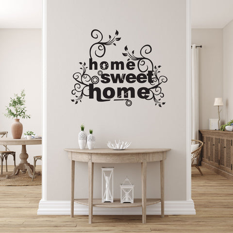 "HOME SWEET HOME" Removable  Wall Decal-wall art sticker