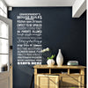 Image of Grandparent's House Rules Wall Art Decal for all grandparent's home