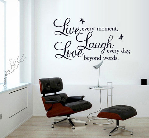 Inspiration HM Decal wall quote decal vinyl sticker for home or Office