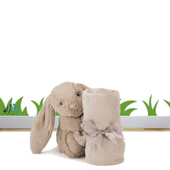 Jellycat Bashful Beige Bunny Soother SO4BB  Soft Toy Gift