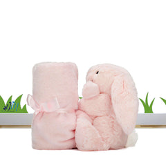 Jellycat Bashful Pink Bunny Soother SOB444P  Soft Toy Gift
