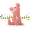 Image of JELLYCAT Toothy Pig Pink  soft toy Gift