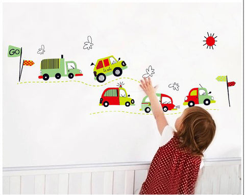 Cars Nursery / Kids Removable Wall Sticker Wall Art  wall decals