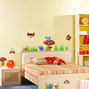 Image of Ladybugs, Mushrooms Nursery wall decals Removable Wall Sticker