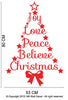 Image of Christmas Wall Decal Wall Sticker great gift
