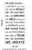 Image of CLASS RULE Wall Quote Decal for School Wall Sticker Wall Mural