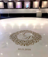 Personalised/Customise Wedding Dance Floor Sticker made in Melbourne