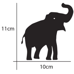 35 Elephants Removable wall stickers for Kids / Nursery Vinyl decal