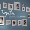 Image of "Together we make a family" Removable HM Wall Decal Wall Sticker Mural