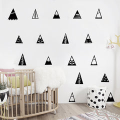 Mountains  Removable Wall Stickers Vinyl Wall Decal Mural Nursery Kids room decor