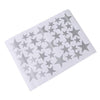 Image of 53pcs Stars removable decal for nursery, kids room