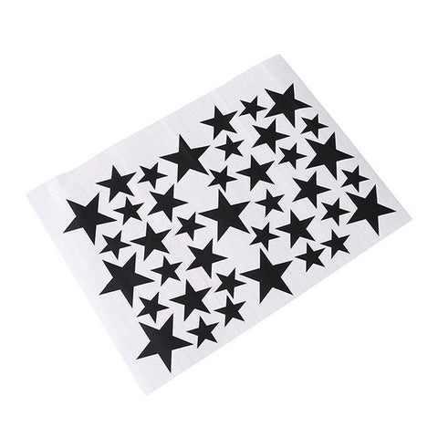 53pcs Stars removable decal for nursery, kids room