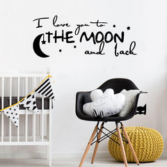 Text Decal Wall Sticker