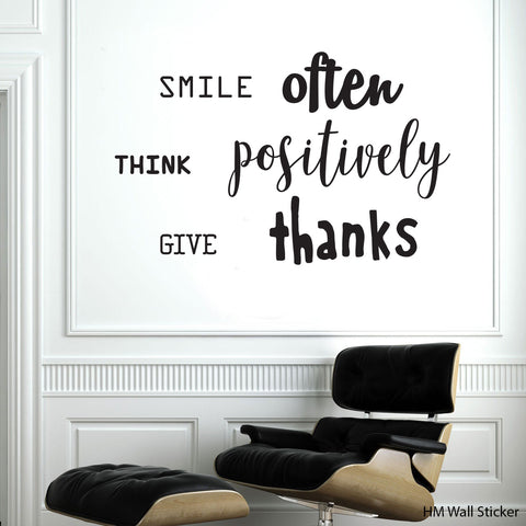 Inspirational Wall Decals Removable wall sticker