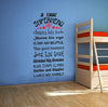 Image of Superhero Rules Removable wall sticker wall decal