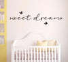 Image of "sweet dreams " Removable Wall Art Decal HM wall sticker